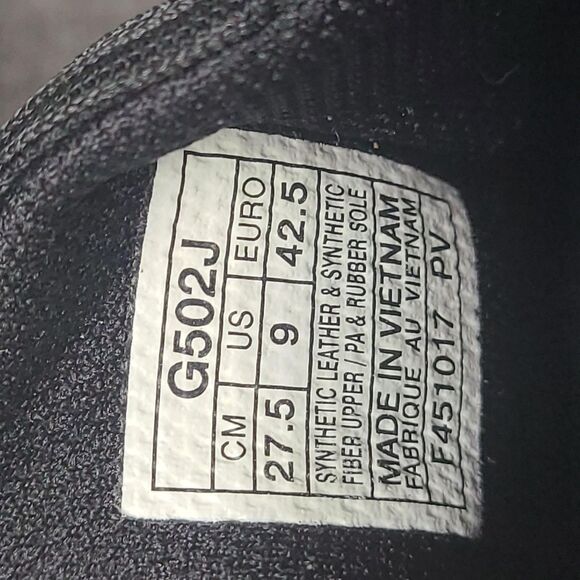 ASICS Hyper MD 7 Track Shoes Mens Size 9 Black White Spikes G502J Isaiah 41:10 - Picture 6 of 11